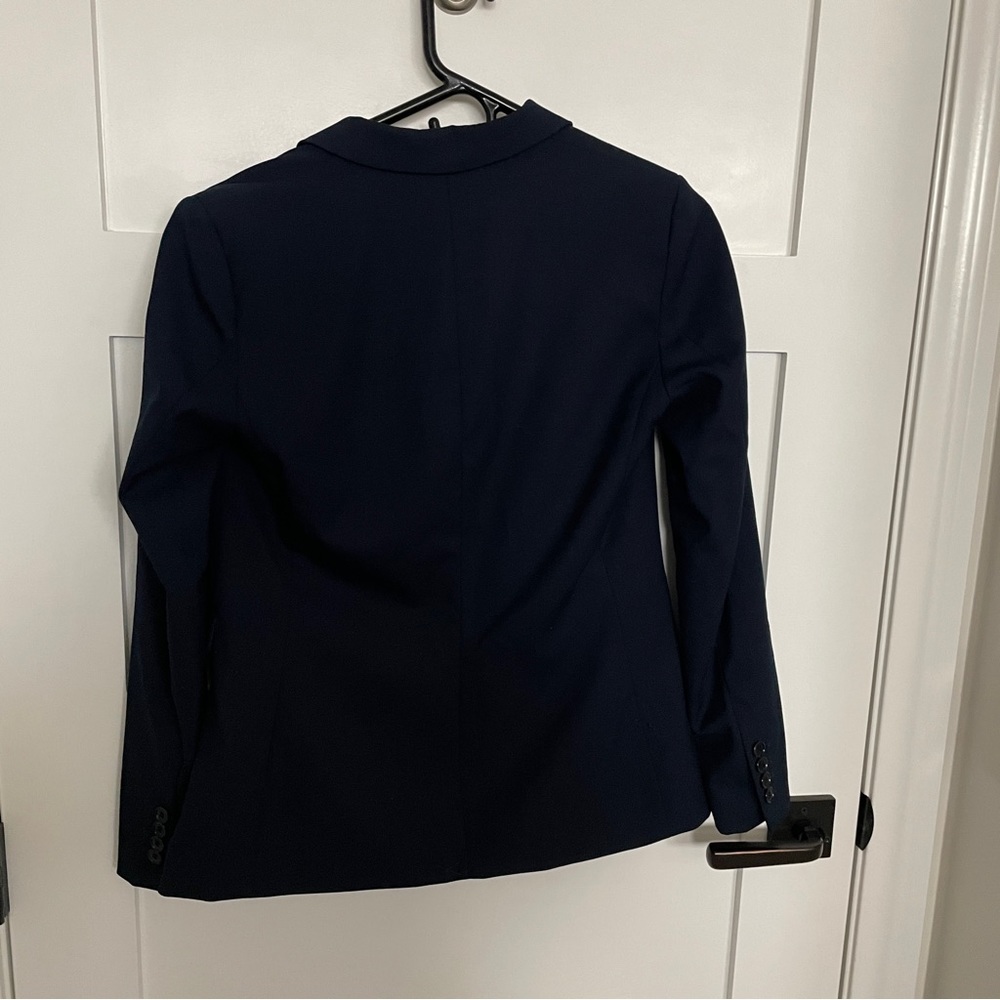H&m navy blazer sz 4 - Picture 2 of 3